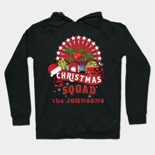 Christmas Family Squad  the Johnsons Hoodie